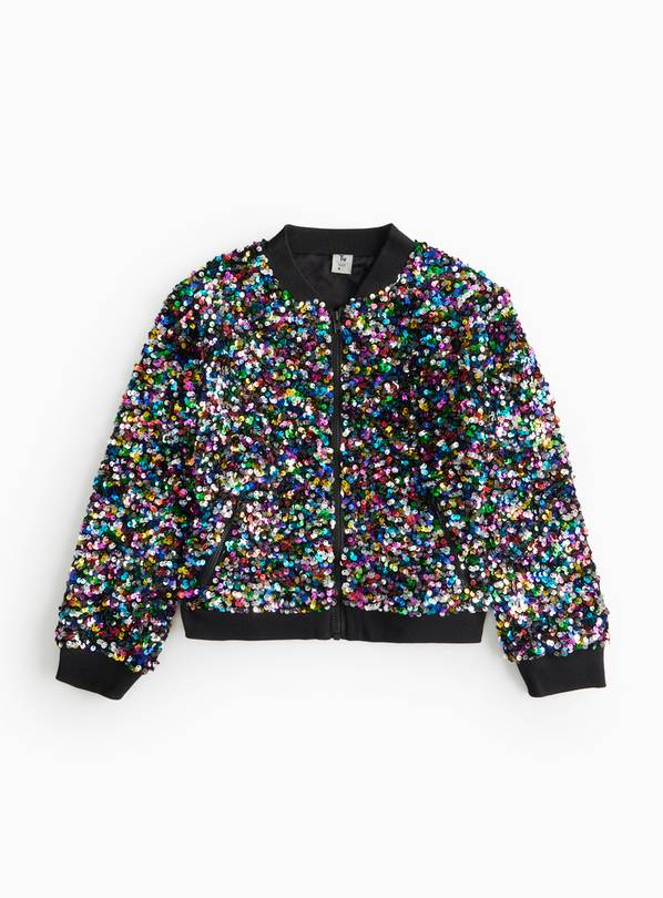 Sequin Bomber Jacket 6 years